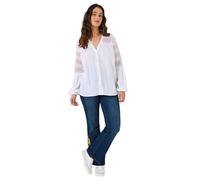 Joe Browns Women's Linen Blend Boho Textured Blouse