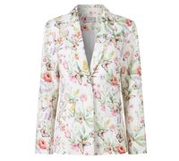 Joe Browns Women's, Linen Blend Jacket with Butterfly and Floral Print, White, Regular, 16 UK