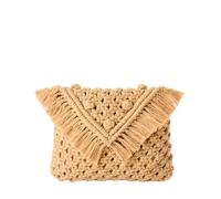 Joe Browns Women's Macrame Crossbody Bag, Regular, Brown, UK One Size