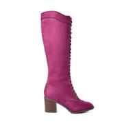 Joe Browns Women's My Own Way Lace Up Knee High Boots, Purple, UK 7