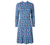 Joe Browns Intelligent Animal Print Jersey Dress, Blue, Size 16, Women Blue