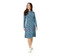 Joe Browns Intelligent Animal Print Jersey Dress - Blue, Blue, Size 8, Women Blue