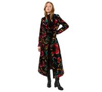 Joe Browns Women's Remarkable Boutique Velvet Coat, Black, UK 14