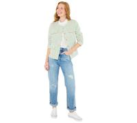 Joe Browns Women's Round Neck Boucle Jacket, Regular, Green, UK 18