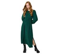 Joe Browns Women's Shirred Bodice Gingham Dress, Green, 18