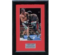 JOE CALZAGHE V BERNARD HOPKINS SPECIAL EDITION FRAMED PHOTO