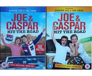 JOE & CASPER HIT THE ROAD 1-2 COMPLETE COLLECTION / 1. USA / 2. EUROPE = ULTIMATE 2x DVD UK SET