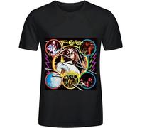 Joe Cocker Joe Cocker Tour Roll Printed Tee Graphic T Shirt Funny O-Neck Unisex Short Sleeve T-Shirt Black XL