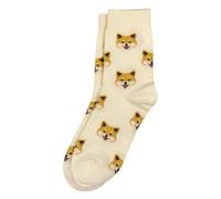 JOE COOL Corgi Dog Socks - Premium Cotton Spandex Novelty Crew Socks for Women and Men - Soft, Breathable Animal Patterned Socks, One Size Fits Most