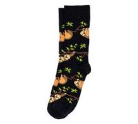 JOE COOL Mens Cotton Blend Sloth Socks in Black