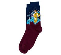 JOE COOL Men's Jesus Christ Novelty Socks - Funny Holy Religious Graphic Socks - Multicoloured Cotton Blend - One Size (UK 7-11)