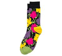 JOE COOL Socks cotton & spandex Andy Warhol - Flower 73 multicoloured