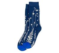 JOE COOL Socks cotton & spandex fern effect blue