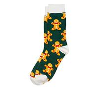 JOE COOL Socks cotton & spandex gents gingerbread man green