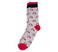 JOE COOL Socks cotton & spandex gents scooter grey