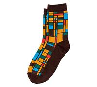 JOE COOL Socks cotton & spandex mondri stain glass brown