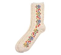 JOE COOL Socks cotton & spandex strawberry runners beige
