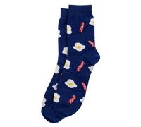 JOE COOL Socks Gents Bacon & Eggs Made With Cotton & Nylon