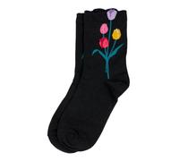 JOE COOL Womens Cotton Spandex Socks Tulip Bunch in Vibrant Multicolour