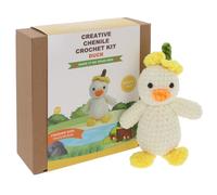 Joe Davies Chenile Crochet Kit - Duck in Yellow Joe Davies Yellow