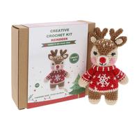 Joe Davies Christmas Crochet Kit - Reindeer in Brown Joe Davies Brown