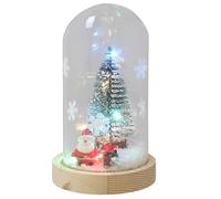 Joe Davies Christmas Santa LED in a Glass Dome