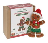 Joe Davies Creative Crochet Kit, Xmas Gingerbread Man