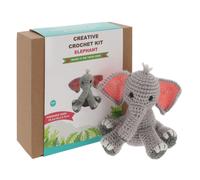 Joe Davies Crochet Kit - Elephant in Grey Joe Davies Grey