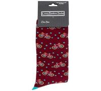 Joe Davies Cycle Burgundy Bamboo Men’s One Size Socks