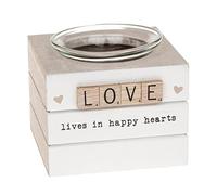 Joe Davies Scrabble Tealight Holder 'Love'
