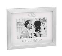 Joe Davies Silver Mr & Mrs Event Picture Frame 6X4 - Wedding - Anniversary - Vowel Renewal