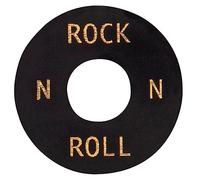 JOE DOE POKER CHIP IN AGED BLACK - ROCK - ROLL