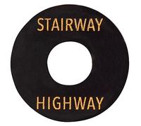 JOE DOE POKER CHIP IN AGED BLACK - STAIRWAY - HIGHWAY