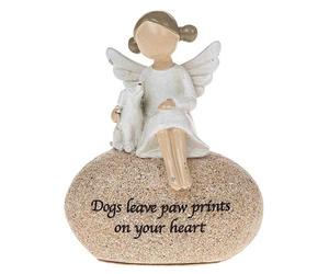 Joe Dogs leave paw prints on your Heart Sentimental Pebble Gift