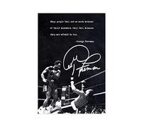 Joe Frazier Signed Posters Boxing Motivational Quotes 2 Canvas Bedroom Decor Picture Prints Office Dorm Room Decor Gifts Unframe 12×18inch(30×45cm)