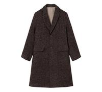 Joe Herringbone Coat Brown S