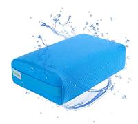 Joe&JoseRin Hot Tub Booster Seat Cushion with Non-Slip Micro Dot Bottom and Weighted, Bathroom Massage Hot Tub Accessories for Indoor or Outdoor, Quick Dry Hot Tub Pillow with Washable Mesh Cover