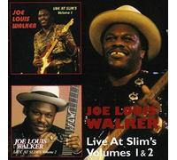 JOE LOUIS WALKER - LIVE AT SLIM'S VOLUMES 1 2 - CD - G3z