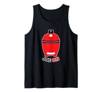 Joe ON Red BBQ Grilling Low and Slow Kamado Charcoal Grill Tank Top
