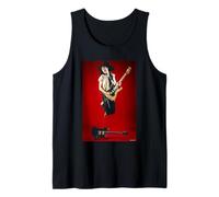 Joe Perry Aerosmith Guitarist by Michael Grecco Tank Top
