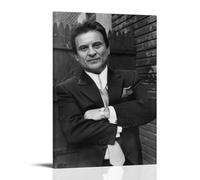 Joe Pesci Canvas Wall Art Living Modern Family Bedroom Music Movie Cartoon Poster 08x12inch(20x30cm) Frame-style