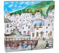 Joe Ramm WDC91585 Olde Dog Inne Canvas Print, Multi Coloured, 30 x 30cm