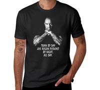 Joe Rogan Train by Day Men T Shirt Plain Men T Shirt Tee Shirt Slim fit t Shirts for Men Black