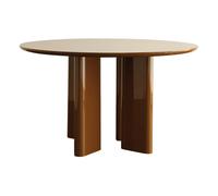 Joe round dining table Caramel one size