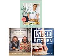 Joe’s Kitchen, The Hairy Bikers' Asian Adventure & MOB Kitchen 3 Books Collection Set