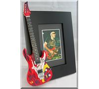 JOE SATRIANI Miniature Guitar Picture Frame Surfing with Aliens