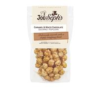 Joe & Seph's Caramel White Chocolate Gourmet Popcorn (1x80g), gourmet popcorn, air-popped popcorn, popcorn bag, popcorn for a party, sweet popcorn