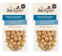 Joe & Seph's Double Salted Caramel Popcorn 80g (Pack of 2)