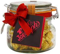 Joe & Seph's Popcorn Kilner Jar of Salted Caramel Popcorn 80g