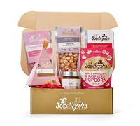 Joe & Seph's Popcorn Pamper Gift Box (1 unit)| gourmet popcorn, Chocolate Popcorn Bites and Caramel Sauce | Vegetarian Friendly | Gluten Free | for Her | Valentines